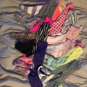 11 pairs of Victoria’s Secret thongs